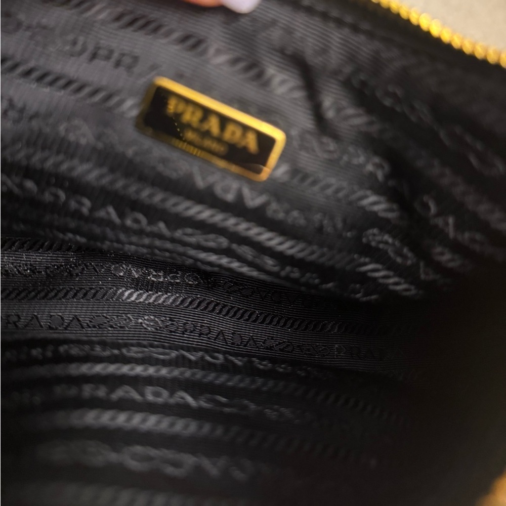 Prada Black Re Edition Saffiano Leather Mini Bag - Picture 11 of 13